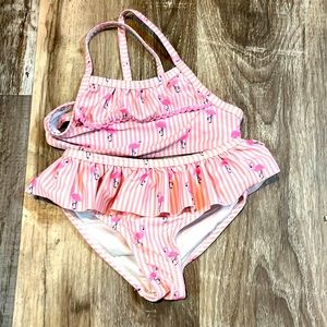 Flamingo bathing suit 2 t